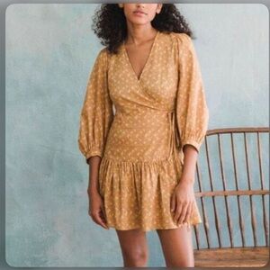 Christy Dawn floral wrap dress